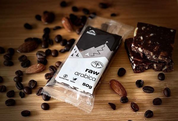 Surová tyčinka s kávovou chuťou RAW ARABICA 50g