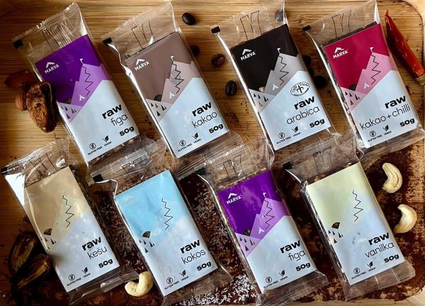 RAW darčekové balenie 8ks tyčiniek 1