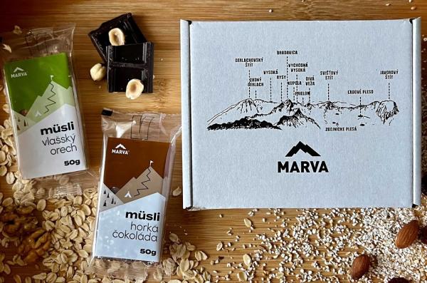 Müsli darčekové balenie 8ks tyčiniek