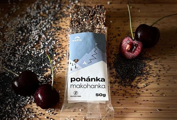 Pohánková tyčinka s makom MAKOHANKA 50g