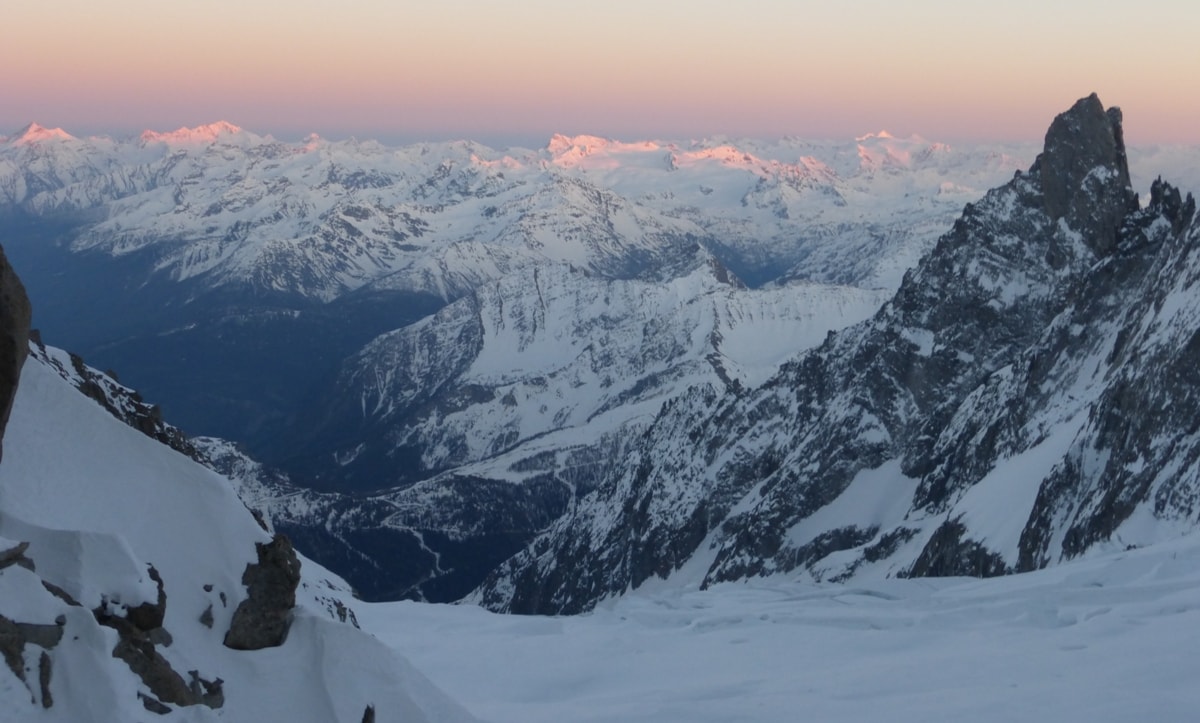 Čierna Ihla a večerná Aosta