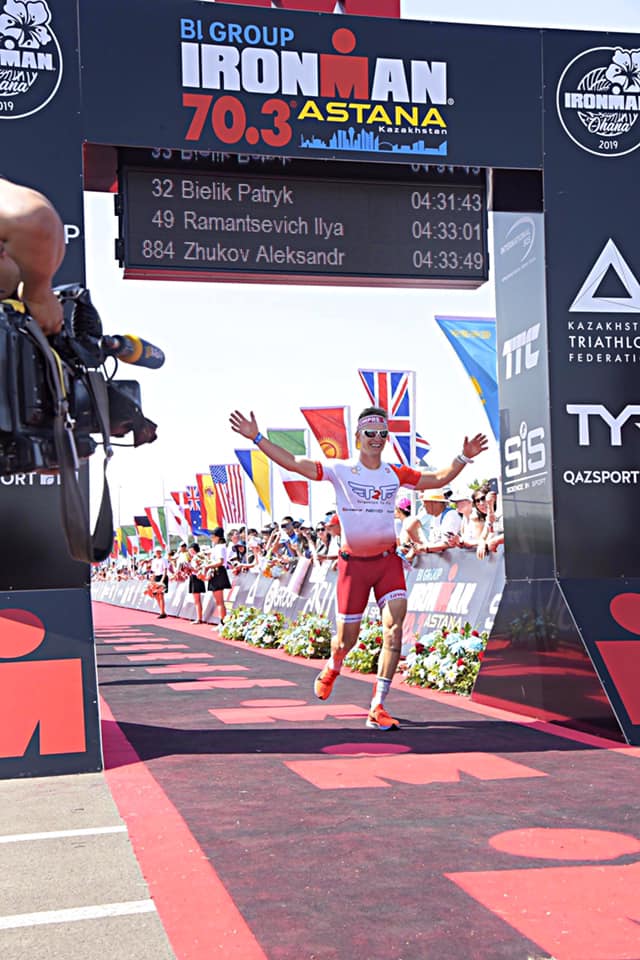 Patrik Čurila na IRONMAN 70.3 Astana