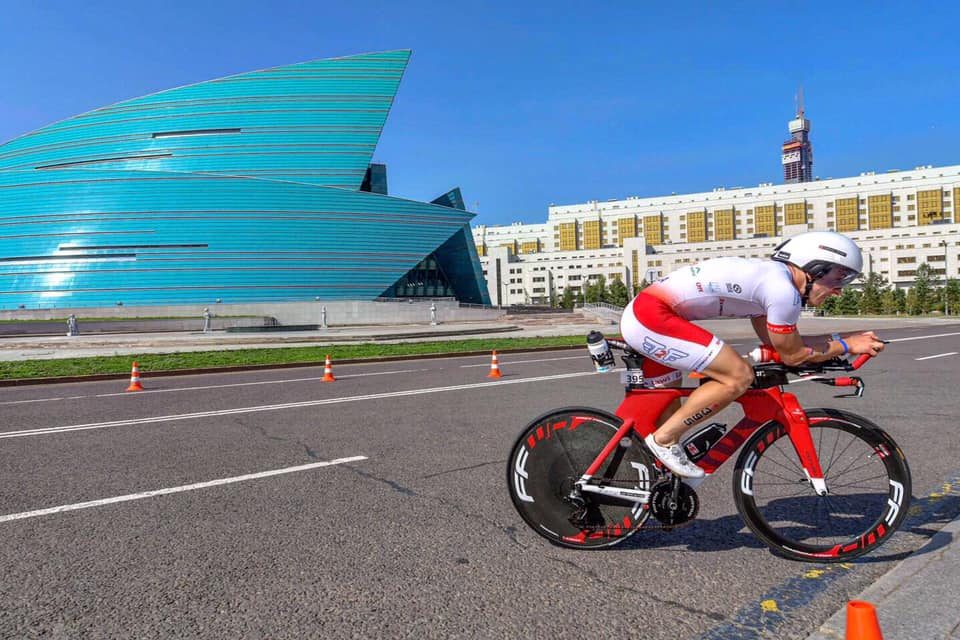 Patrik Čurila na IRONMAN 70.3 Astana